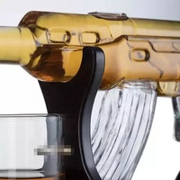 Botol Minuman Keras Vodka Mini Grosir Kosong 800ml Botol Anggur Kaca Persegi