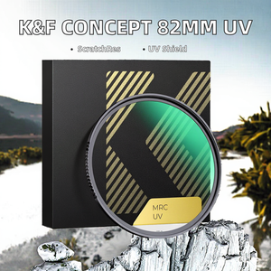 Filtre de protection UV <span class=keywords><strong>MC</strong></span> en verre K&F <span class=keywords><strong>CONCEPT</strong></span> 82 mm, 28 couches multicouches, revêtement HD hydrophobe, résistant aux rayures, ultra-fin pour objectif d'appareil photo - Product Image 2