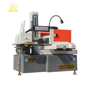 Yüksek verimli CNC tel kesme makinesi DK7745E özelleştirilmiş kabul edilebilir çok fonksiyonlu EDM tel kesme makinesi