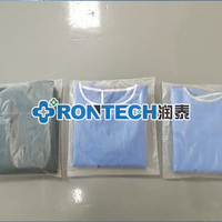 Machines d'emballage automatiques pour blouses chirurgicales, vêtements médicaux et pansements en tissu