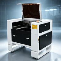 Machine de gravure et de marquage laser 4060, découpeuse laser CO2 pour plaques signalétiques en plastique