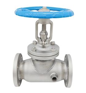 Válvula de Compuerta Industrial con Aislamiento Térmico BZ41W-16P de Acero Inoxidable 304 con Brida Manual para Agua - Product Image 2