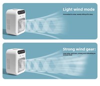 Ventilateur d'eau portable 3 en 1, climatiseur, humidificateur, ventilateur USB, refroidisseur d'air, humidification par brumisation d'eau
