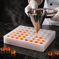 Moule en silicone platine polygonal angulaire de 2,5 ml, prend en charge des motifs et des contours divers personnalisés pour la création artisanale DIY
