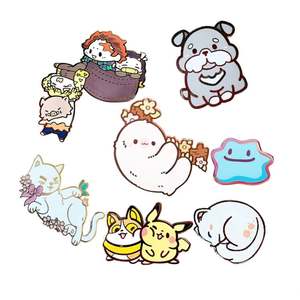 Goupilles à revers en alliage de Zinc, 3D, vente en gros, pièces, bon marché, vente en gros, chine - Product Image 6