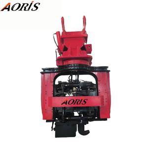 12m深さバイブロハンマー建設機械用30トンショベルサイドグリップパイルドライバー - Product Image 1