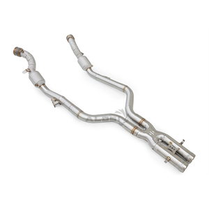Collecteur d'échappement silencieux en acier inoxydable 304 pour Mercedes Benz S600 W221 <span class=keywords><strong>V12</strong></span> 6.0T 2010-2013, durable, antirouille, à fixer par boulons - Product Image 5