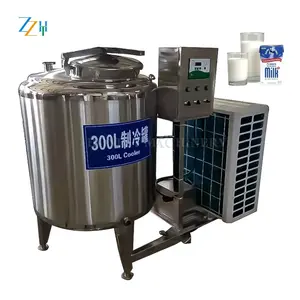 Stainless Steel Milk Tanker / Milk Cooling Machines / Milk Cooling Tank