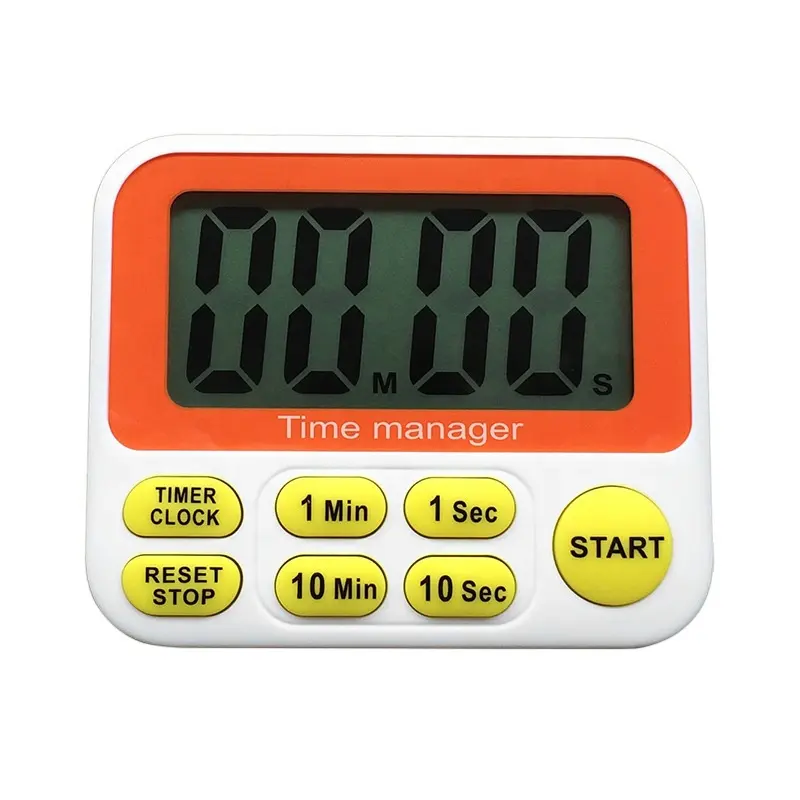 KH-TM037 Digital Count Down Kitchen Timer With Alarm Large Screen Fast Setting