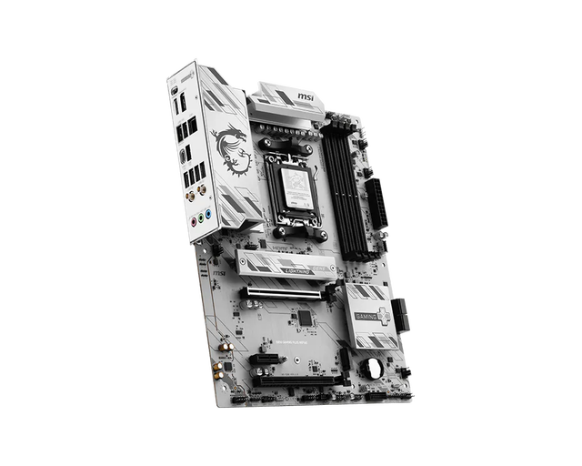 M SI B850 GAMING PLUS WIFI6E ATX Desktop Motherboard Supports AMD for 9000/8000/7000 DDR5 8200MHz PCIe Gaming