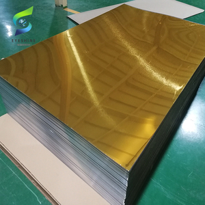 Eyeshine 4 * 8ft 2mm 3mm color plata oro <span class=keywords><strong>espejo</strong></span> acrílico hoja con autoadhesivo - Product Image 1