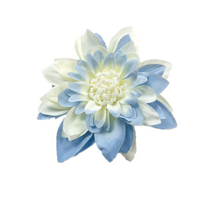 Tête de fleur de dahlia en soie, diamètre 13,5 cm, pour décorations de mariage et de maison - Product Image 5
