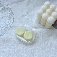Meilleures ventes Étui pour lentilles de contact en plastique Emballage pour lunettes Estuches Prix bas Étui pour lentilles de contact pour lunettes