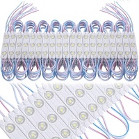 500 pièces de lumières LED blanches 6500K 1,2W pour vitrine, remplacement, gonflables, module décoratif, bande lumineuse adhésive, enseignes de Noël