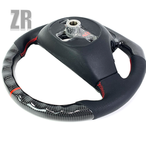 Volante Sportivo in Pelle e Fibra di Carbonio per <span class=keywords><strong>Mercedes</strong></span> Benz SMART 453 - Product Image 6