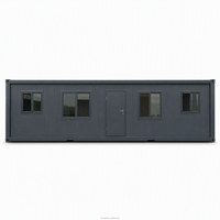 Maison conteneur modulaire extensible de 40 pieds pour hôtel, villa, complexe balnéaire, résistant à l'eau, certifiée CE