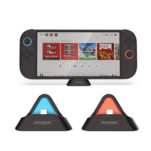Dock di ricarica portatile a triangolo <span class=keywords><strong>singolo</strong></span> Base in plastica ABS tipo-C carica rapida Stander per Console di gioco interruttore NS2 accessorio - Product Image 3