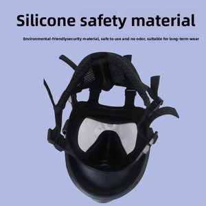Máscara de Gas Antitóxica MF19 con Capucha para Protección Contra <span class=keywords><strong>Gases</strong></span> Tóxicos y Dañinos Durante la Pintura con Aerosol y Pulido - Product Image 4