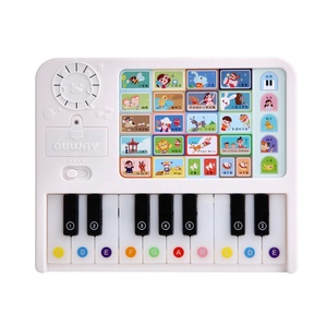 Instrumento de piano con sonido de rima para niños, plástico, OEM, Educación Unisex, funciona con pilas, aprendizaje y ejercicio para niños, tipo 6 uds. - Product Image 2
