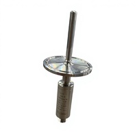 PROG PROG-SR102-1 Sonda de Temperatura de Resistencia de Platino PT100 RTD de Alta Precisión e Higiénica, 4~20mA, Conexión M12 con Rosca G1/2 para Uso Alimentario