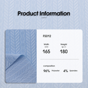 Vải thun jersey thoáng khí 220gsm, chất liệu polyester spandex, dệt jacquard 3D, dùng cho quần áo nữ mùa xuân - Product Image 2