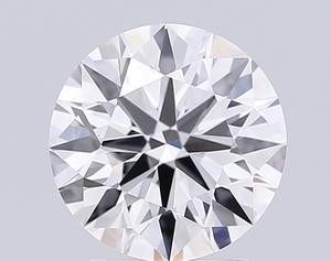 Diamant de laboratoire vintage, taille brillant rond, couleur E, finition idéale, CVD, certificat IGI, clarté VVS2, propre à l'œil - Product Image 1