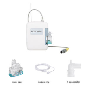 Tela LCD Hand-Held multi gás analisador <span class=keywords><strong>CO2</strong></span> SPO2 N2O ETCO2 Analisador de gás portátil médico analisadores de gás clínica - Product Image 6