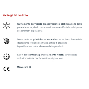 Tube en cuivre nu dans les tiges de protection Ø 15x1 pour outil de tournage - Product Image 4