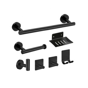 Ganci adesivi 3M in acciaio inossidabile per <span class=keywords><strong>spazzolino</strong></span> da denti portaspazzolino portasciugamani gancio per accappatoio <span class=keywords><strong>porta</strong></span> <span class=keywords><strong>carta</strong></span> <span class=keywords><strong>igienica</strong></span> portaspazzolino - Product Image 4