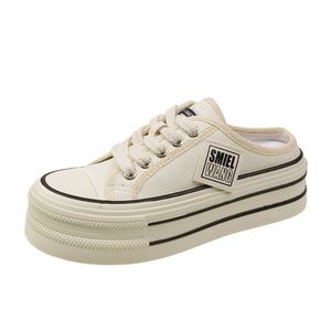 Sandalias de Plataforma con Tacón de Cuña para Mujer, Estilo Abrigo de Verano, Suela Gruesa, Ligeras, con Efecto de Aumento de Altura - Product Image 5