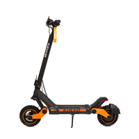 Moteur de moyeu à roue arrière 1200W pour trottinette électrique G3 OEM/ODM, batterie 18AH, pneus tout-terrain sous vide en alliage d'aluminium de 10 pouces