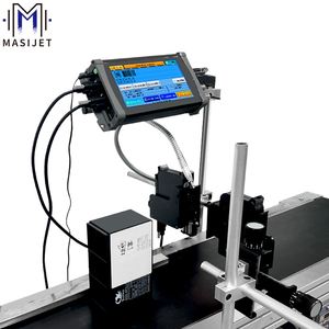 Son kullanma tarihi için gıda ambalajı için çevrimiçi termal mürekkep püskürtmeli markalama yazıcısı Flex yumurta için QR kodu parti numarası kodlama konveyör bant - Product Image 2