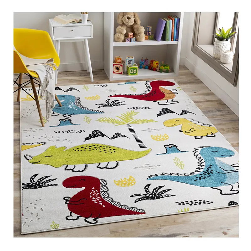 Educational kids rugs carpets washable rugs with anti slip backing low price carpet for living room lintfree carpet