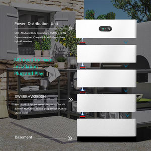 Eu Stock High Voltage LiFePO4 <b>Solar</b> Solution 48v 5kwh-15kwh <b>Battery</b> <b>Pack</b> Lithium <b>Solar</b> Home Energy Storage System - Product Image 3