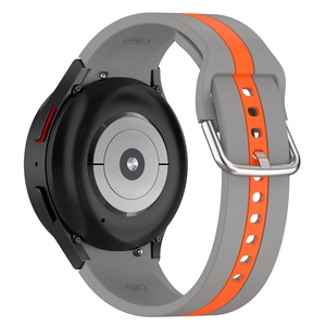Correa de silicona para <span class=keywords><strong>Samsung</strong></span> <span class=keywords><strong>galaxy</strong></span> watch 5, 4, 40mm, 44mm, <span class=keywords><strong>watch5</strong></span> pro, 45mm, 46mm, 42mm - Product Image 3