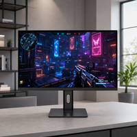 Monitor Gaming 27 Inci QHD 300Hz Fast IPS 2560x1440 Layar Esports OEM/ODM Panel Branding Logo Kustom Pasokan Langsung Pabrik
