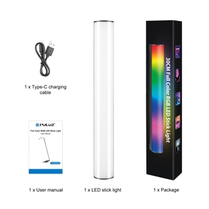 Nouvelle vente PULUZ 30cm Photo Handheld Full Color RGB Stick Light Magnetic LED Fill Light - Product Image 1