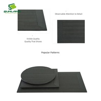 Table rectangulaire d'extérieur de haute qualité, plateau non en bois, facile à nettoyer, finition noire, idéale pour une utilisation commerciale dans les hôtels et les cafés