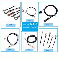Sonde de température NTC étanche 10K B3435/B3950 pour chaudière et chauffe-eau, avec œillet de fixation pour montage en surface