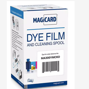 ริบบิ้นสี Magicard MA300 YMCKO 300 ครั้งพิมพ์ สำหรับเครื่องพิมพ์บัตร Magicard Enduro 3E <span class=keywords><strong>Pronto</strong></span> Rio Pro อุปกรณ์สิ้นเปลืองสำหรับเครื่องพิมพ์บัตร - Product Image 3