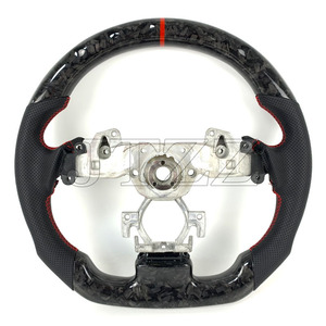 Mise à niveau du <span class=keywords><strong>volant</strong></span> en fibre de carbone forgé pour les voitures Infiniti G20 <span class=keywords><strong>G25</strong></span> G35 G37 Q60 - Product Image 2