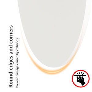 <span class=keywords><strong>Mesa</strong></span> auxiliar de centro <span class=keywords><strong>redonda</strong></span> pequeña de madera maciza de color blanco de estilo de acento moderno para el hogar con <span class=keywords><strong>una</strong></span> <span class=keywords><strong>pata</strong></span> - Product Image 4