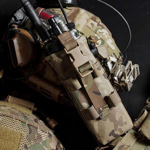 Wosport <span class=keywords><strong>152</strong></span>วิทยุ148แบบหล่นลงที่ใส่วิทยุสื่อสาร Molle กระเป๋าอุปกรณ์ล่าสัตว์ - Product Image 1