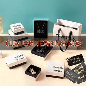 Fabricante de Joyería OEM/ODM <span class=keywords><strong>al</strong></span> <span class=keywords><strong>Por</strong></span> <span class=keywords><strong>Mayor</strong></span> Collar Pendientes Anillos Pulsera Caja para Tarjeta de Agradecimiento y Joyería Personalizada - Product Image 6