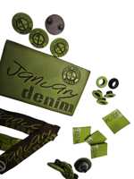 Kancing Celana Jeans Logam Premium Custom, Warna & Ukuran Dapat Disesuaikan, Waktu Sampel 7 Hari, Model PR20000, Buatan Turki