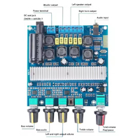 Carte d'amplificateur audio haute puissance TPA3116D2, modules de commande vocale audio