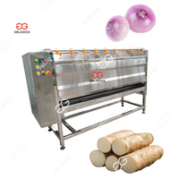 Eenvoudig Te Bedienen Nieuwe Staat 220V/380V Roestvrij Staal Volautomatische Aardappel Gember Wasmachine