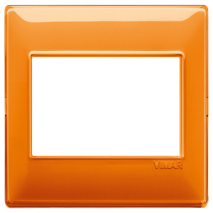Placca Interruttore a Muro Vimar Arancione 14,5x9,5 cm, Copertura per Presa Singola - Product Image 1