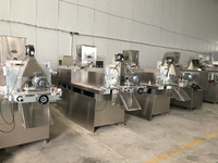 Ligne de production de produits céréaliers entièrement automatique Machine de fabrication de couscous par extrudeuse à double vis Ligne de traitement