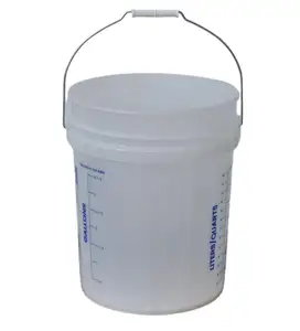 20l Hoofdafdichting 583 Witte Cement-Gebaseerde Waterdichte Coating 5 Gallon Plastic Emmer